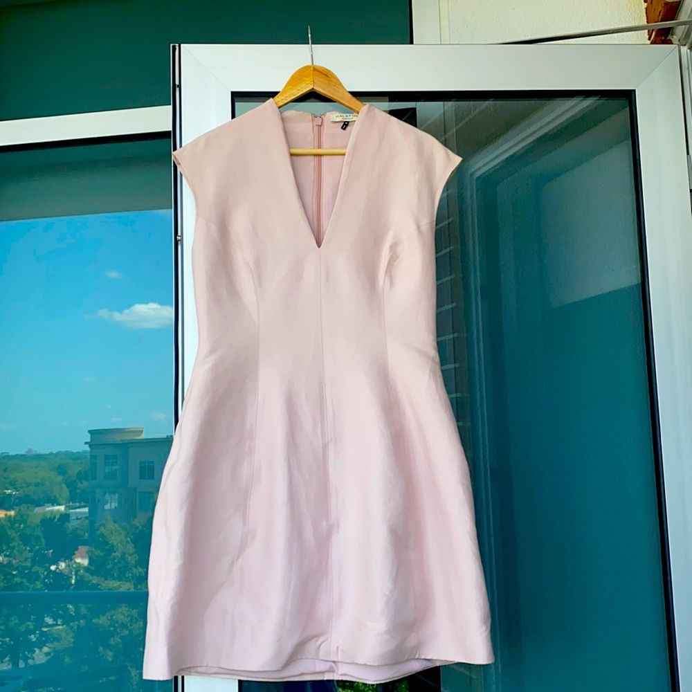 Pink Cocktail Dress- Halston Heritage (Size 10)